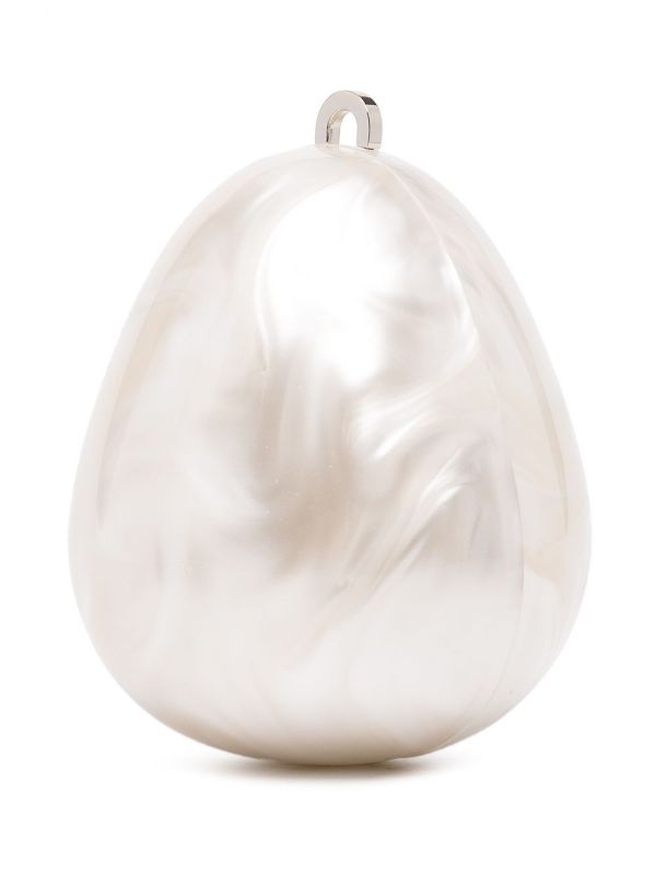 Browns Simone Rocha White Egg Cross Body Bag | Browns Clutch Bags