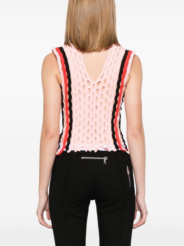 Browns Sinead O'Dwyer Squiggle Knitted Top | Browns Knitted Tops