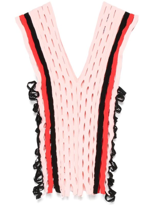 browns Sinead O'Dwyer Squiggle Knitted Top | Browns Knitted Tops