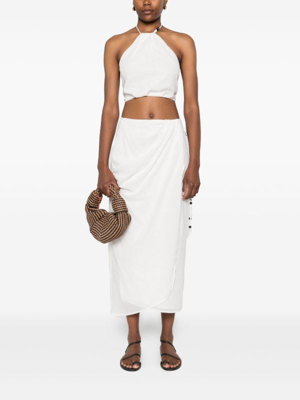 Browns SIR. Azura Halterneck Tie Top | Browns Vests & Tank Tops