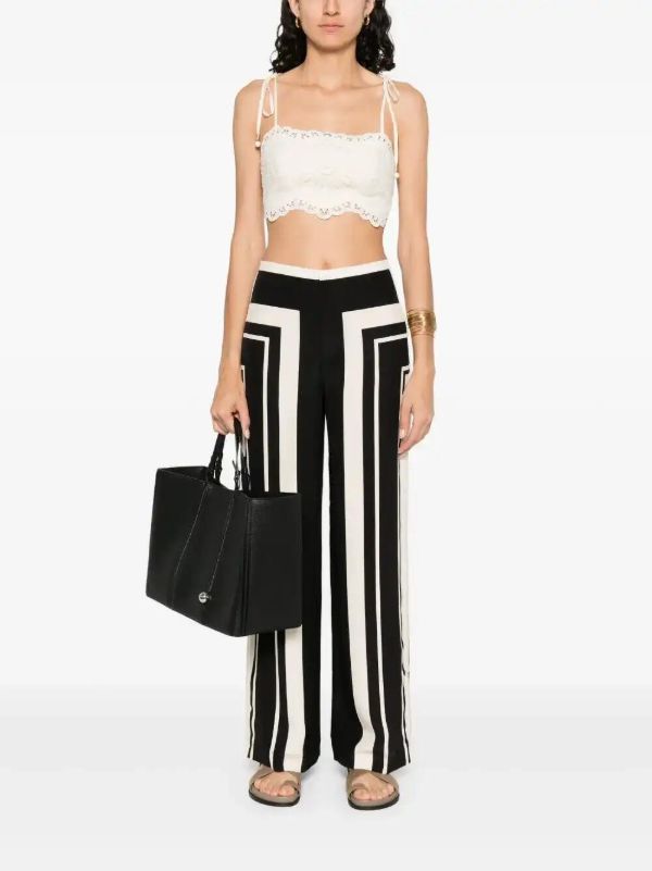 Browns SIR. Printed Trousers | Browns Straight-Leg Pants