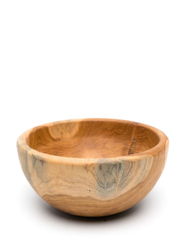 browns Soho Home Brown Colmar Wood Bowl | Browns Plates & Bowls