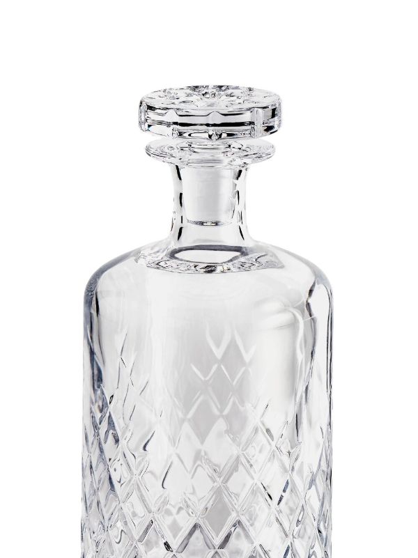 Browns Soho Home Clear Barwell Crystal Decanter | Browns Glassware