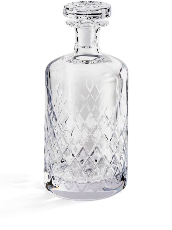 browns Soho Home Clear Barwell Crystal Decanter | Browns Glassware