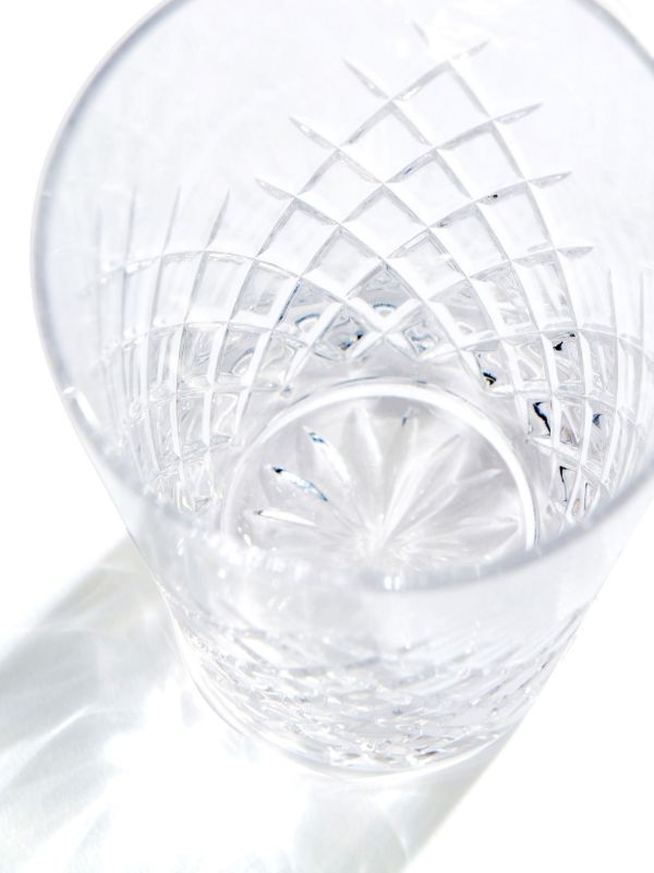 Browns Soho Home Clear Barwell Crystal Highball Glass Set | Browns Glassware