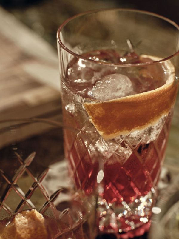 Browns Soho Home Clear Barwell Crystal Highball Glass Set | Browns Glassware