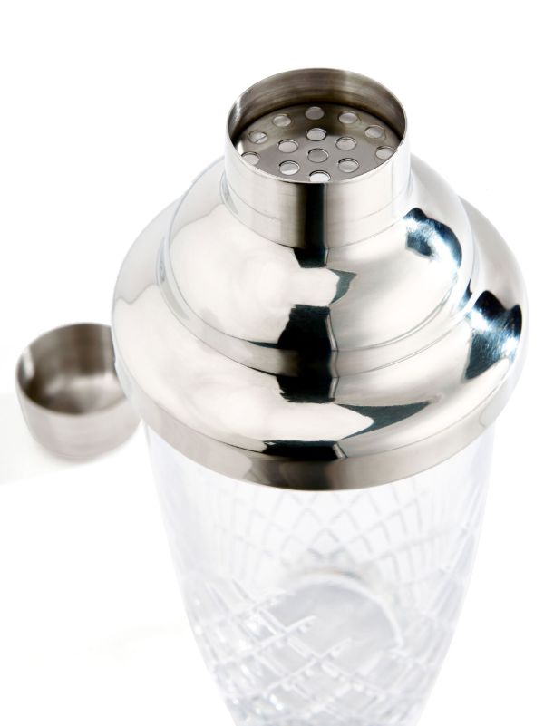 Browns Soho Home Clear Barwell Crystal Martini Shaker | Browns Glassware