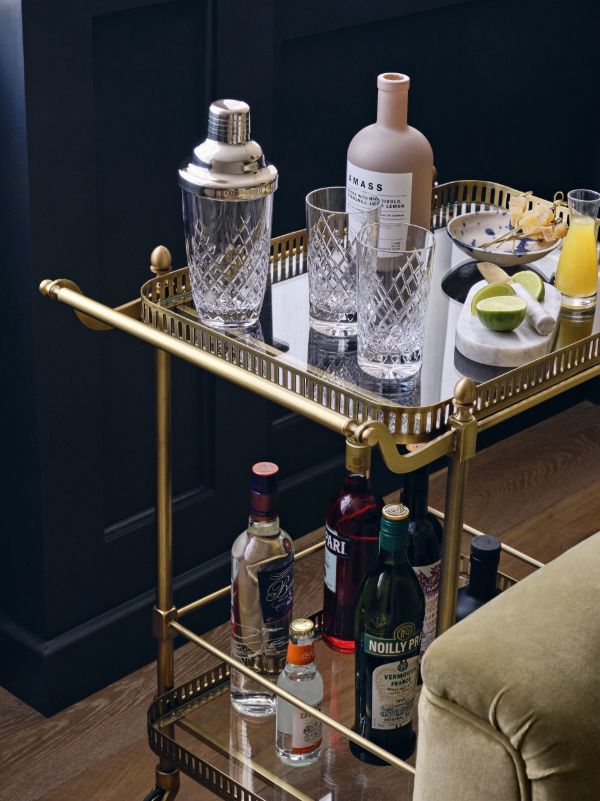 Browns Soho Home Clear Barwell Crystal Martini Shaker | Browns Glassware