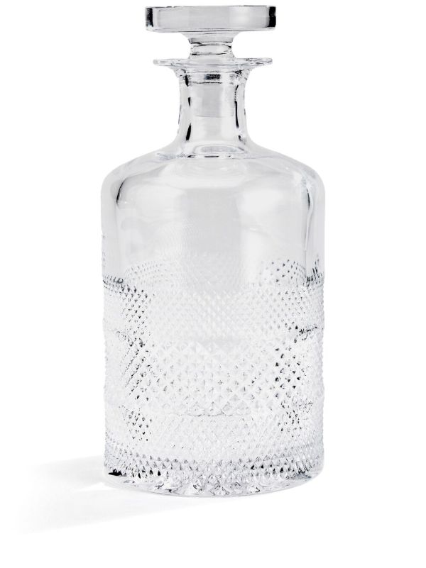 browns Soho Home Clear Huxley Crystal Decanter | Browns Barware