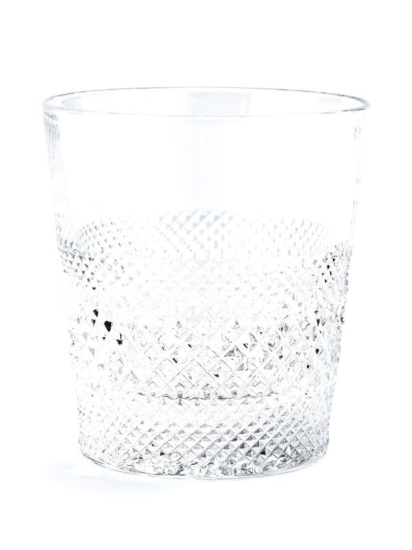 Browns Soho Home Clear Huxley Lowball Crystal Glasses Set | Browns Glassware