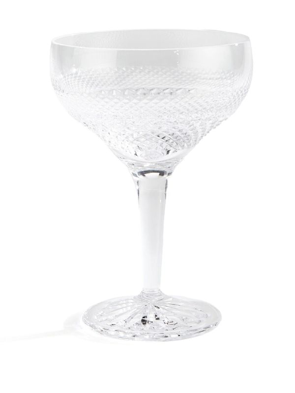 Browns Soho Home Crystal Huxley Coupe Glasses Set | Browns Glassware