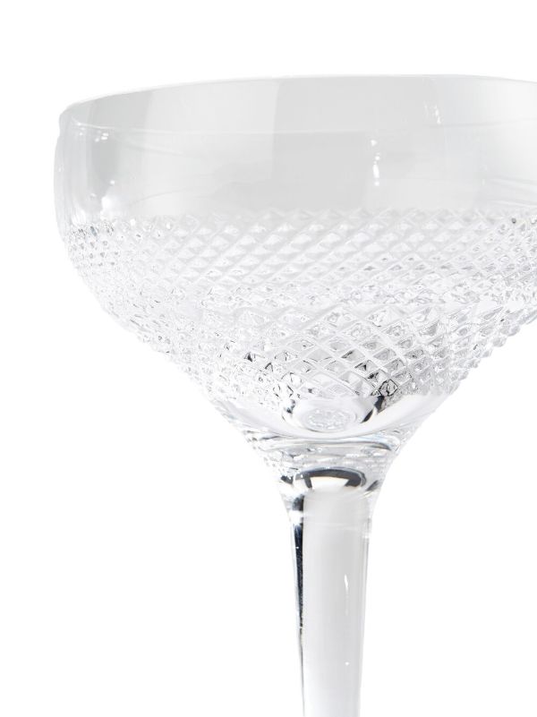Browns Soho Home Crystal Huxley Coupe Glasses Set | Browns Glassware