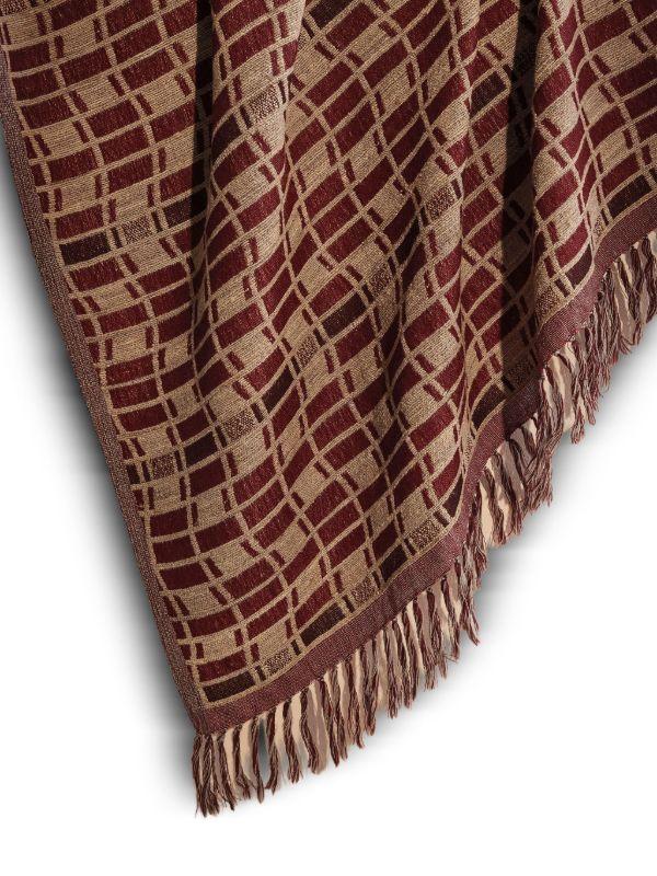 Browns Soho Home Erin Geometric-pattern Fringed Throw | Browns Blankets & Throws