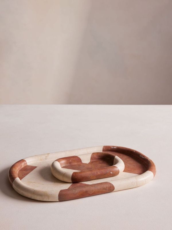 Browns Soho Home Geometric Pattern Decorative Tray | Browns Decorative Trays & Plates