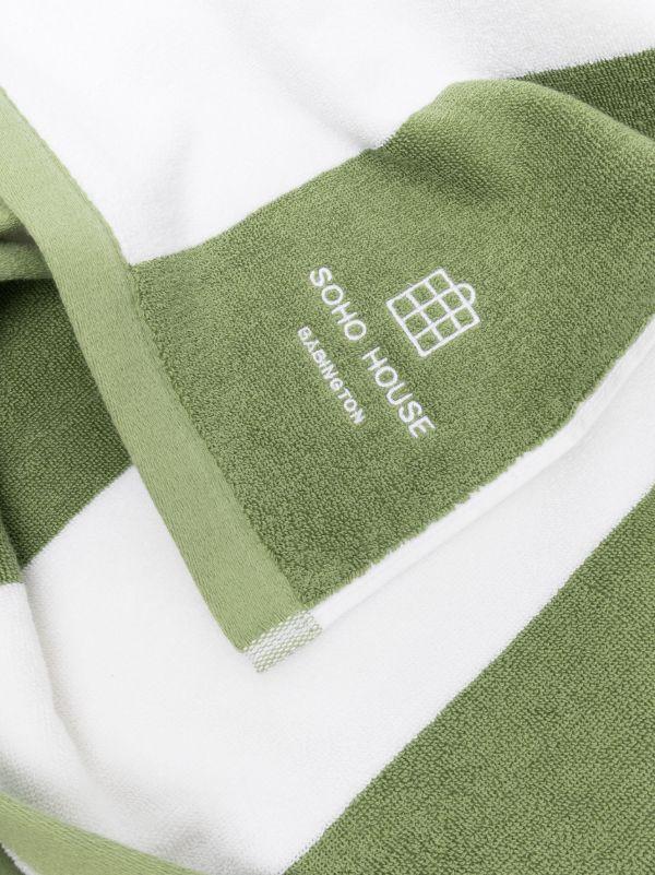 Browns Soho Home Green Babington House Pool Towel | Browns Towels