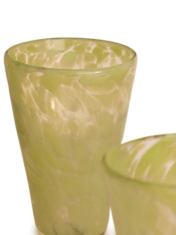 Browns Soho Home Green Confetti-Effect Glasses (Set Of Four) | Browns Glassware