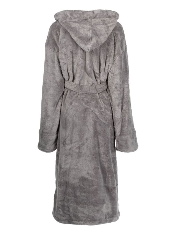 Browns Soho Home Grey House Hooded Robe | Browns Dressing Gowns & Robes