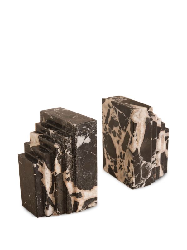 Browns Soho Home Lola Marble Bookends | Browns Art Books & Magazines