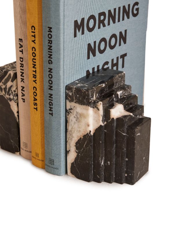 Browns Soho Home Lola Marble Bookends | Browns Art Books & Magazines