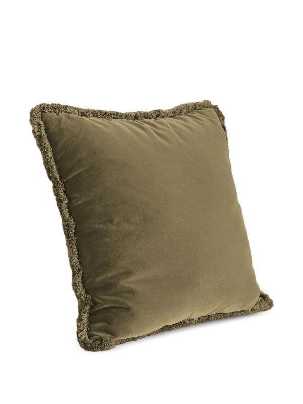 Browns Soho Home Margeaux Fringed Square Cushion (50cm X 50cm) | Browns Cushions
