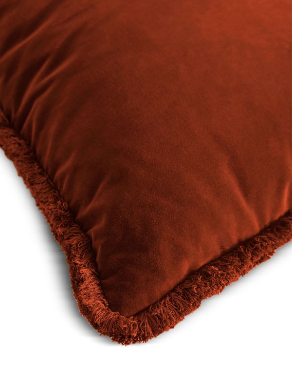 Browns Soho Home Margeaux Fringed Square Cushion (50cm X 50cm) | Browns Cushions