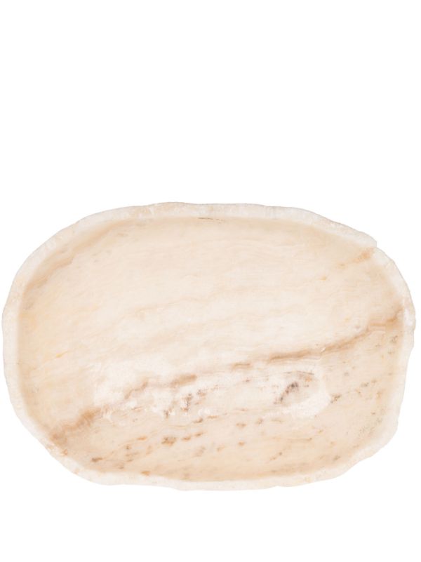 browns Soho Home Neutral Liston Onyx Decorative Bowl | Browns Plates & Bowls