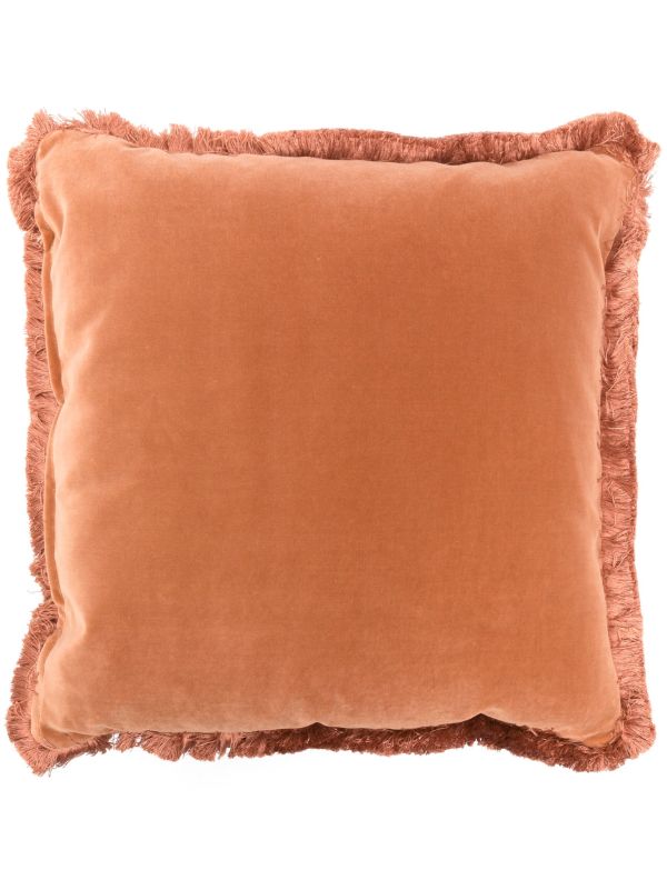 browns Soho Home Red Margeaux Velvet Cushion | Browns Cushions