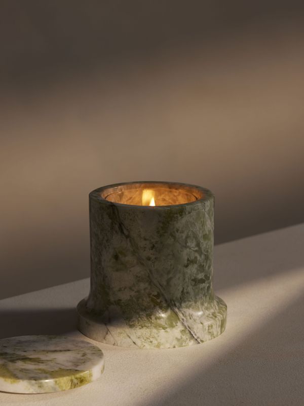 Browns Soho Home Sicilian Thyme Marble Candle 250g | Browns Candles