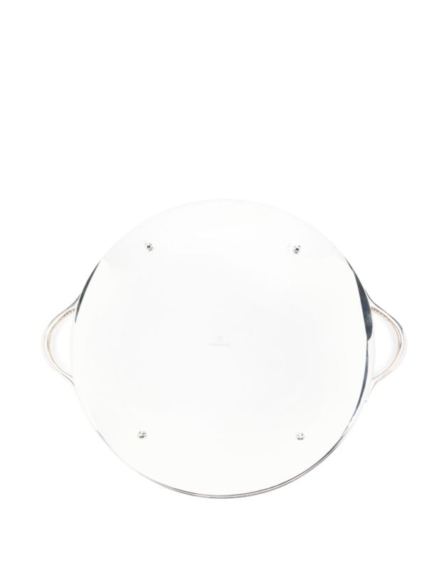Browns Soho Home Silver-tone Rochester Stainless-steel Tray Plate (41cm) | Browns Decorative Trays & Plates