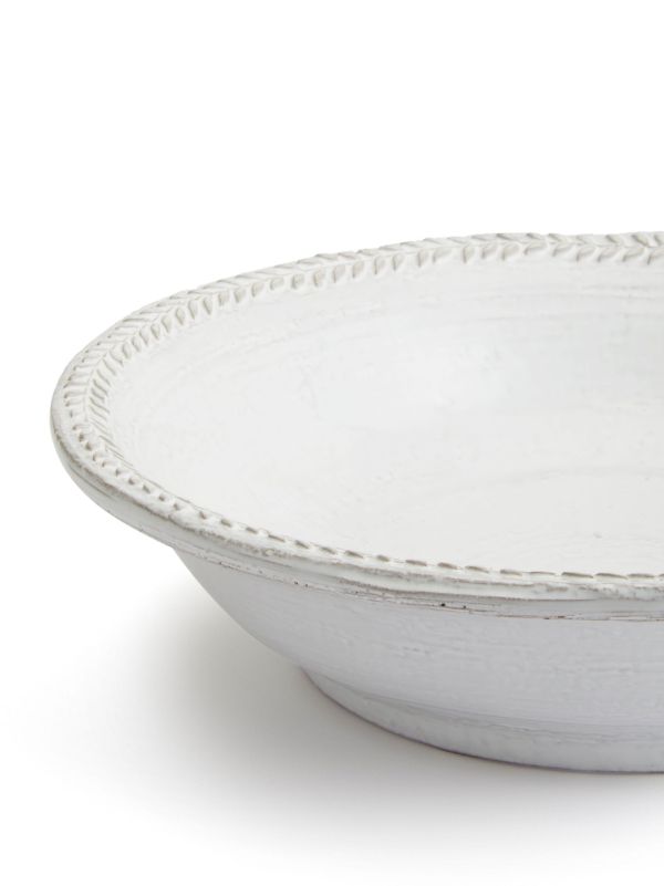 Browns Soho Home White Hillcrest Stoneware Pasta Bowl Set | Browns Plates & Bowls