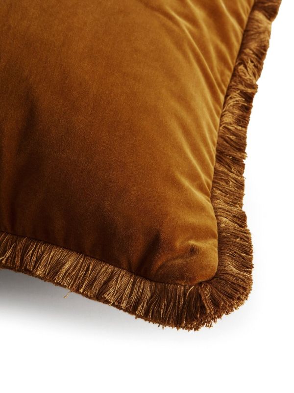 Browns Soho Home Yellow Margeaux Velvet Cushion | Browns Cushions