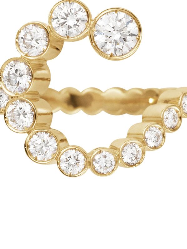 Browns Sophie Bille Brahe 18K Yellow Gold Ensemble C Diamond Ring | Browns Fine Rings