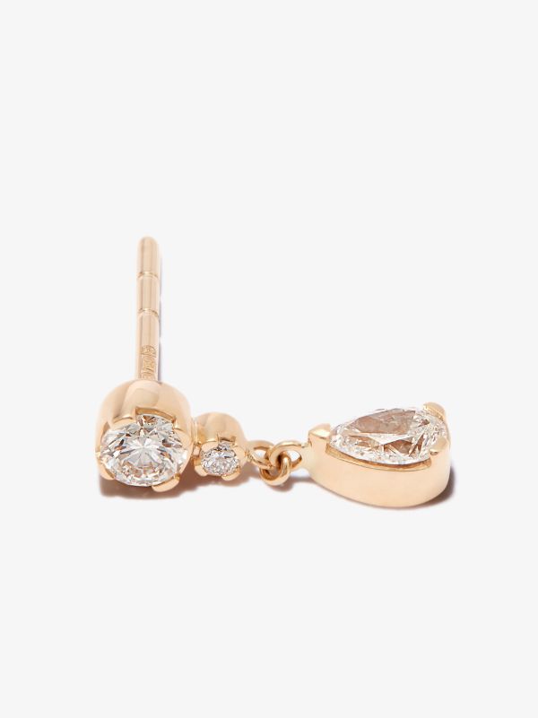 Browns Sophie Bille Brahe 18K Yellow Gold Goutte Diamond Earring | Browns Fine Earrings