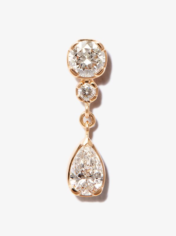 browns Sophie Bille Brahe 18K Yellow Gold Goutte Diamond Earring | Browns Fine Earrings