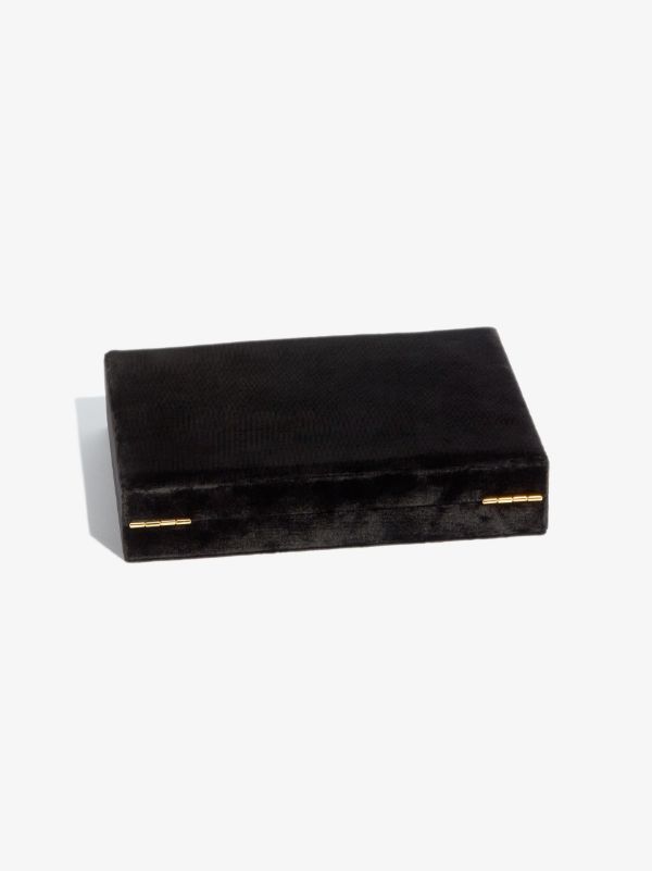 Browns Sophie Bille Brahe Black Trésor Deux Velvet Jewellery Box | Browns Trinket Boxes