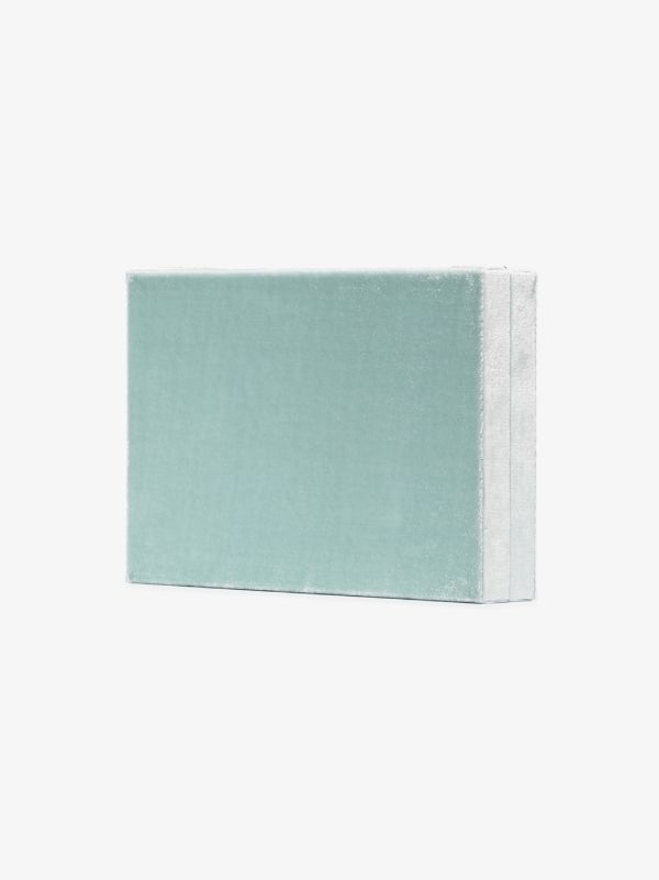 Browns Sophie Bille Brahe Light Blue Velvet Jewellery Box | Browns Travel Accessories