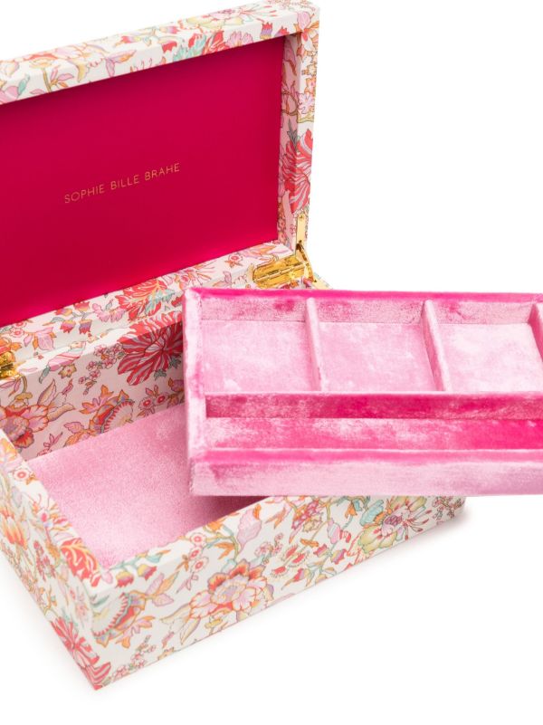 Browns Sophie Bille Brahe Pink Trésor Grande Sonya Jewellery Box | Browns Trinket Boxes