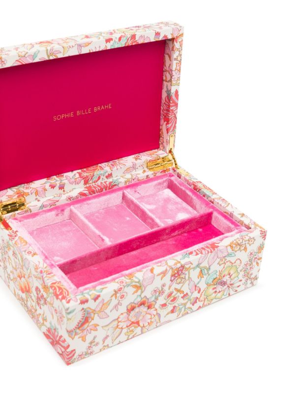 Browns Sophie Bille Brahe Pink Trésor Grande Sonya Jewellery Box | Browns Trinket Boxes