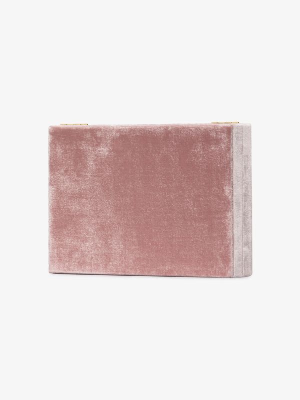 Browns Sophie Bille Brahe Pink Velvet Jewellery Box | Browns Travel Accessories