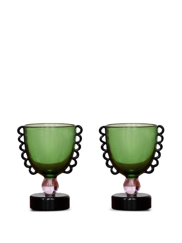 browns Sophie Lou Jacobsen Coco cup (set of two) | Browns Glassware