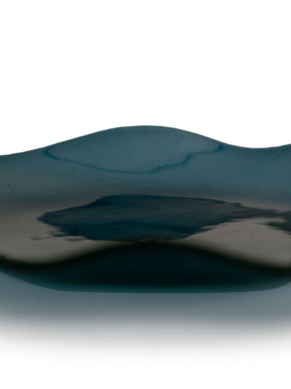 Browns Sophie Lou Jacobsen Curved Edge Glass Plate (19cm) | Browns Plates & Bowls