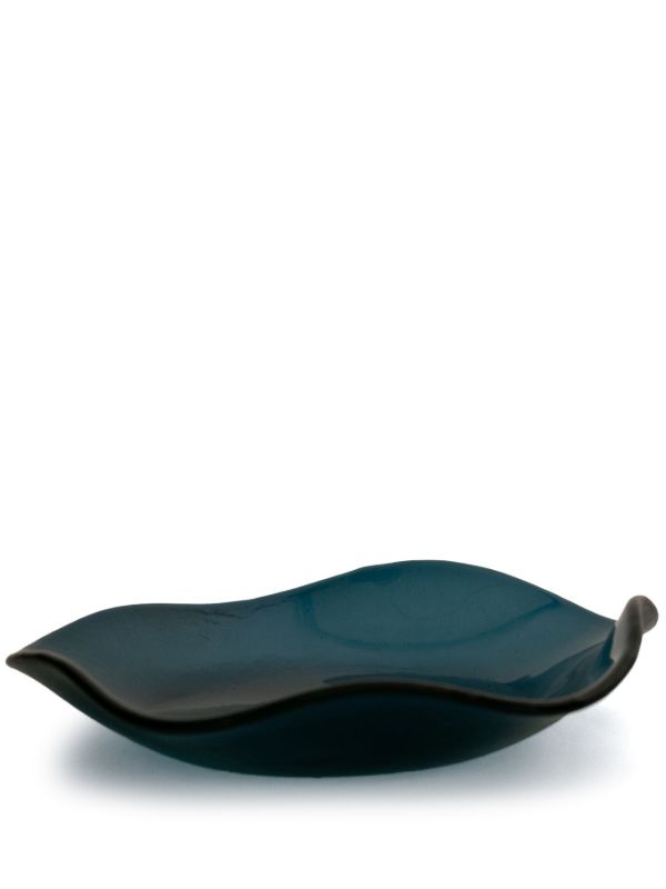 browns Sophie Lou Jacobsen Curved Edge glass plate (19cm) | Browns Plates & Bowls