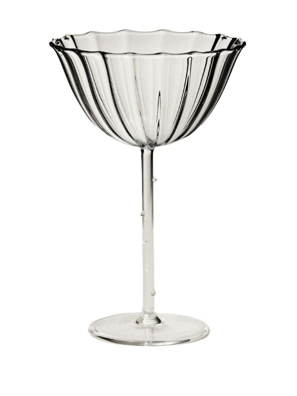 Browns Sophie Lou Jacobsen Ribbed Effect Set Of Four Glasses | Browns Glassware