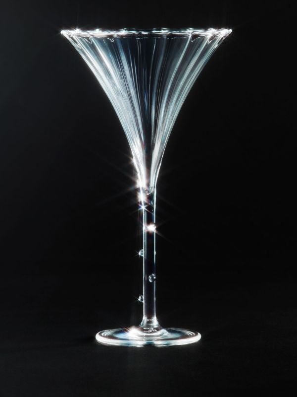 Browns Sophie Lou Jacobsen Scalloped Rim Glass Cocktail Glass | Browns Glassware
