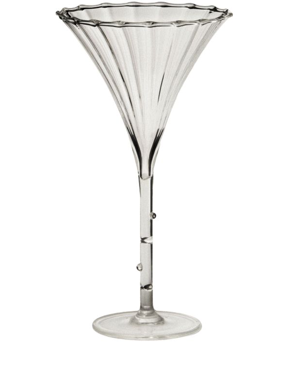 browns Sophie Lou Jacobsen Scalloped Rim Glass Cocktail Glass | Browns Glassware