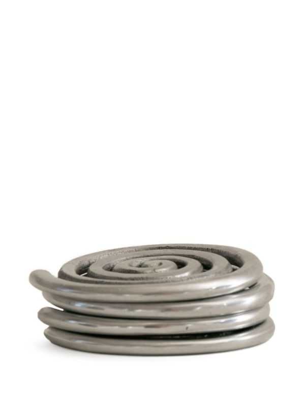 browns Sophie Lou Jacobsen Spiral coasters (set of four) | Browns Barware