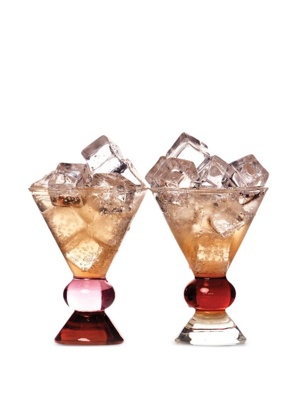 Browns Sophie Lou Jacobsen Totem Glasses (set Of Two) | Browns Glassware