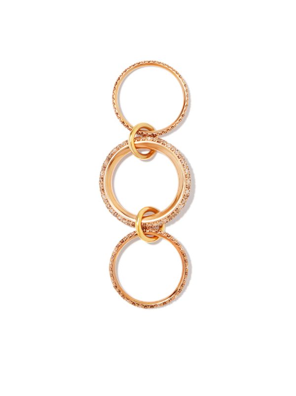 Browns Spinelli Kilcollin 18K Rose Gold Nova Diamond Ring | Browns Fine Rings