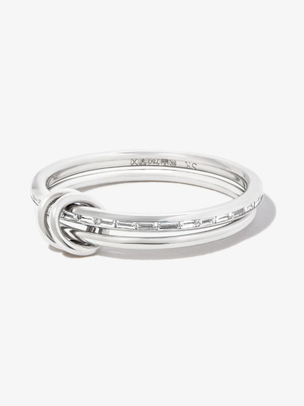 browns Spinelli Kilcollin 18K white gold Callisto diamond ring | Browns Rings