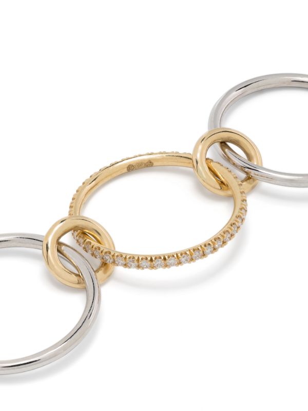 Browns Spinelli Kilcollin 18K White Gold Sonny Diamond Ring | Browns Fine Rings